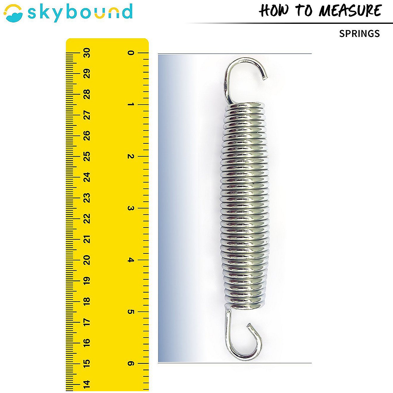 SkyBound HD Galvanized Replacement Trampoline Springs 12-Pack                                                                    - view number 2