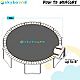 SkyBound Universal 15 ft Trampoline Safety Pad Spring Cover                                                                      - view number 3 image