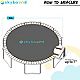 SkyBound 12 ft Universal Replacement Trampoline Pad                                                                              - view number 2 image