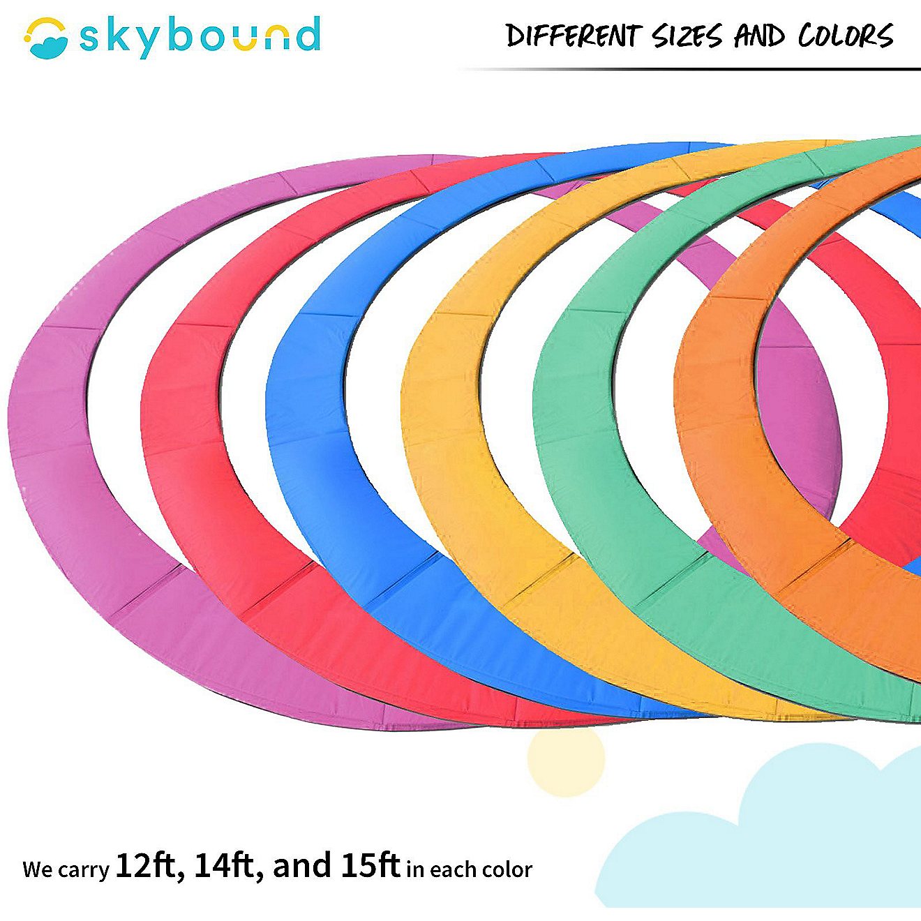 SkyBound 12 ft Universal Replacement Trampoline Pad                                                                              - view number 5