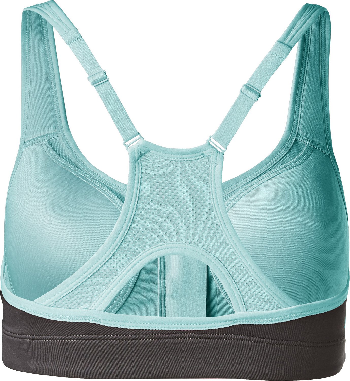 BCG Women's Colorblock Zip Front Sports Bra Academy