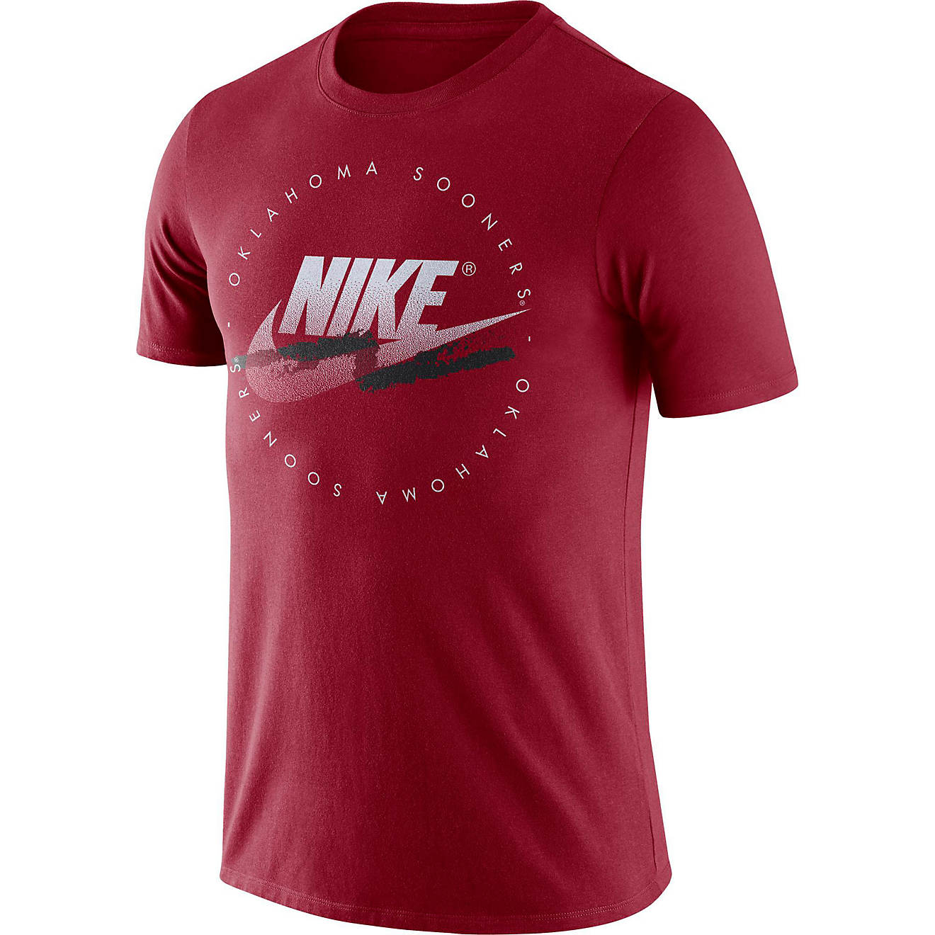 Nike Men's University of Oklahoma SU DNA HBR Short Sleeve T-shirt                                                                - view number 1
