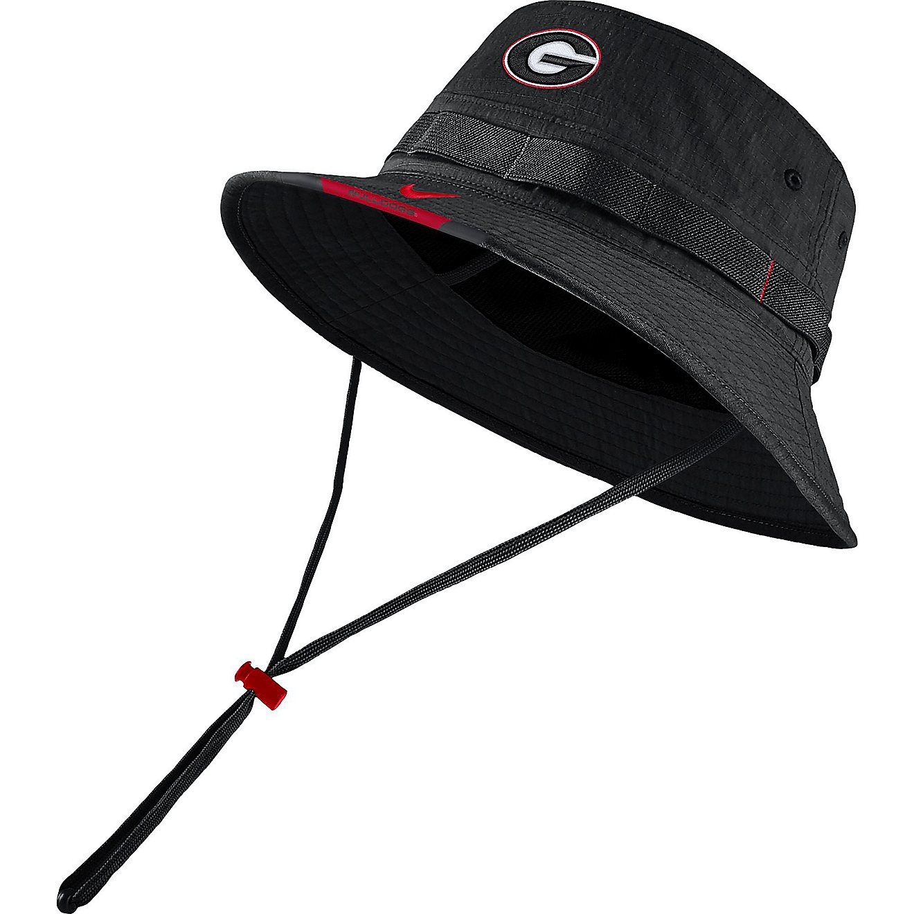 Nike Adults' University of Georgia Dry SL Bucket Hat                                                                             - view number 1