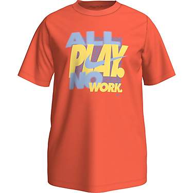 Nike Boys’ Sportswear Beach Verbiage Graphic Extended Sizing T-shirt                                                          