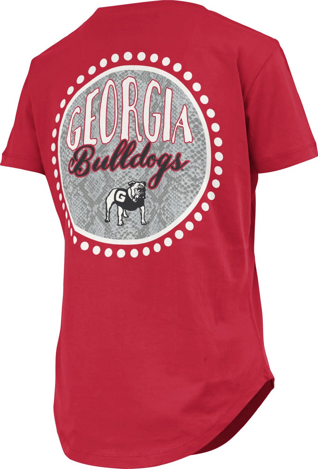 Southern Collegiate Apparel Georgia Bulldogs Old School Adult Short Sleeve T-Shirt 
