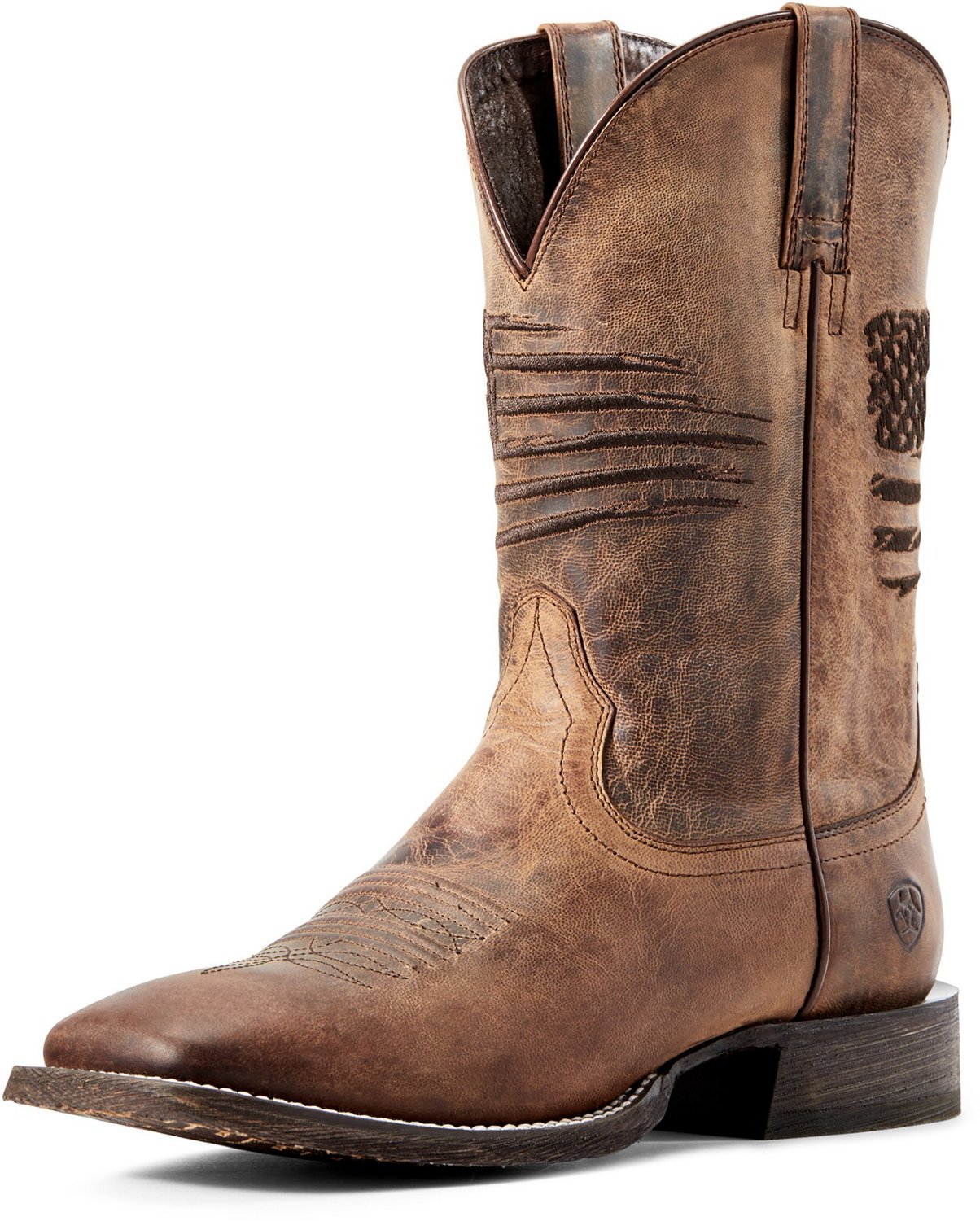 Ariat Men's Circuit Patriot USA Flag Western Boots | Academy