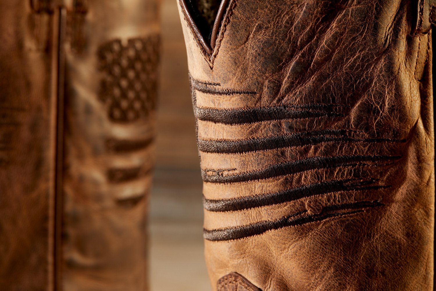 Ariat Men's Circuit Patriot USA Flag Western Boots Academy