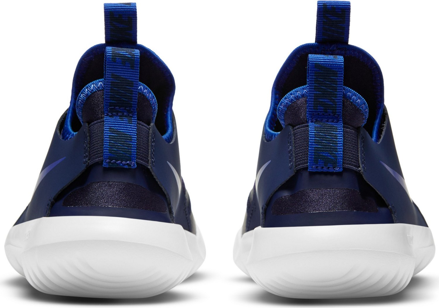 blue nike shoes without laces