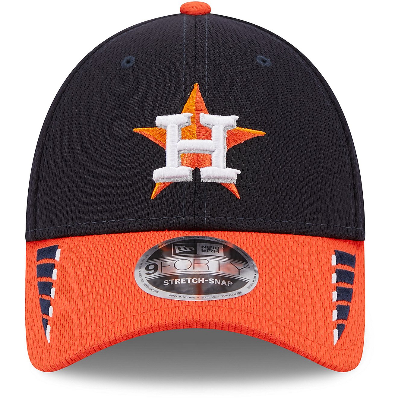 New Era Men's Houston Astros 2Tone Rush 9FORTY Stretch Snapback Cap                                                              - view number 3