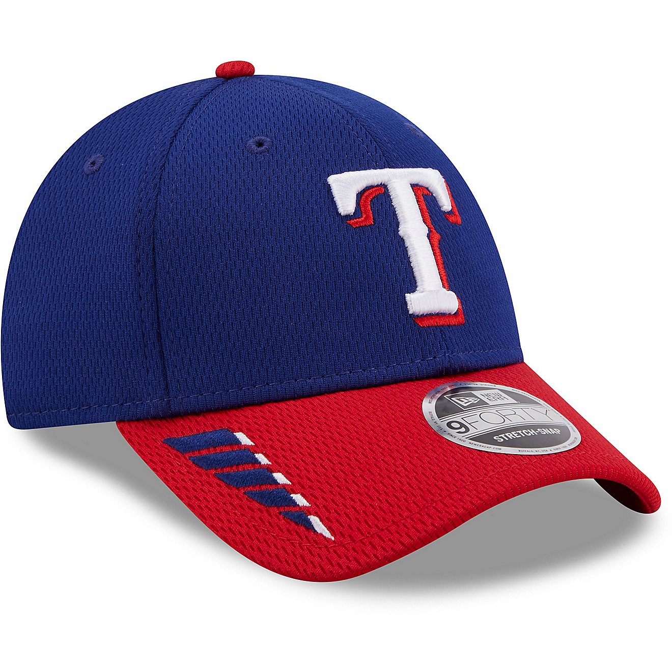 New Era Men's Texas Rangers 2Tone Rush 9FORTY Stretch Snapback Cap                                                               - view number 4