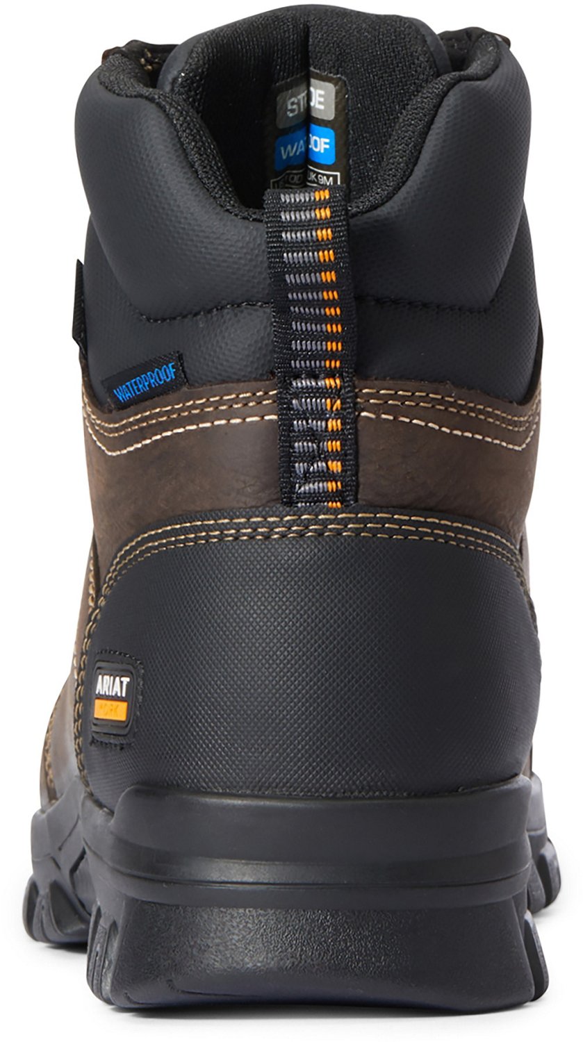 Ariat Men's Treadfast Waterproof Steel Toe 6 in Work Boots | Academy