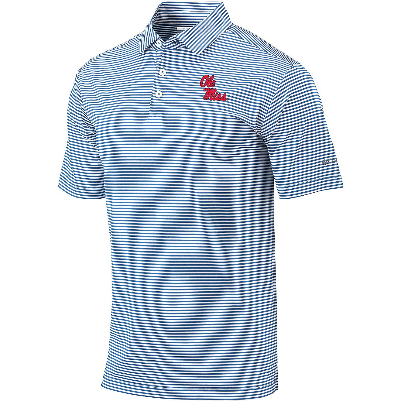  Columbia Sportswear Men's University of Mississippi Club Invite Polo Shirt                                                      - view number 1
