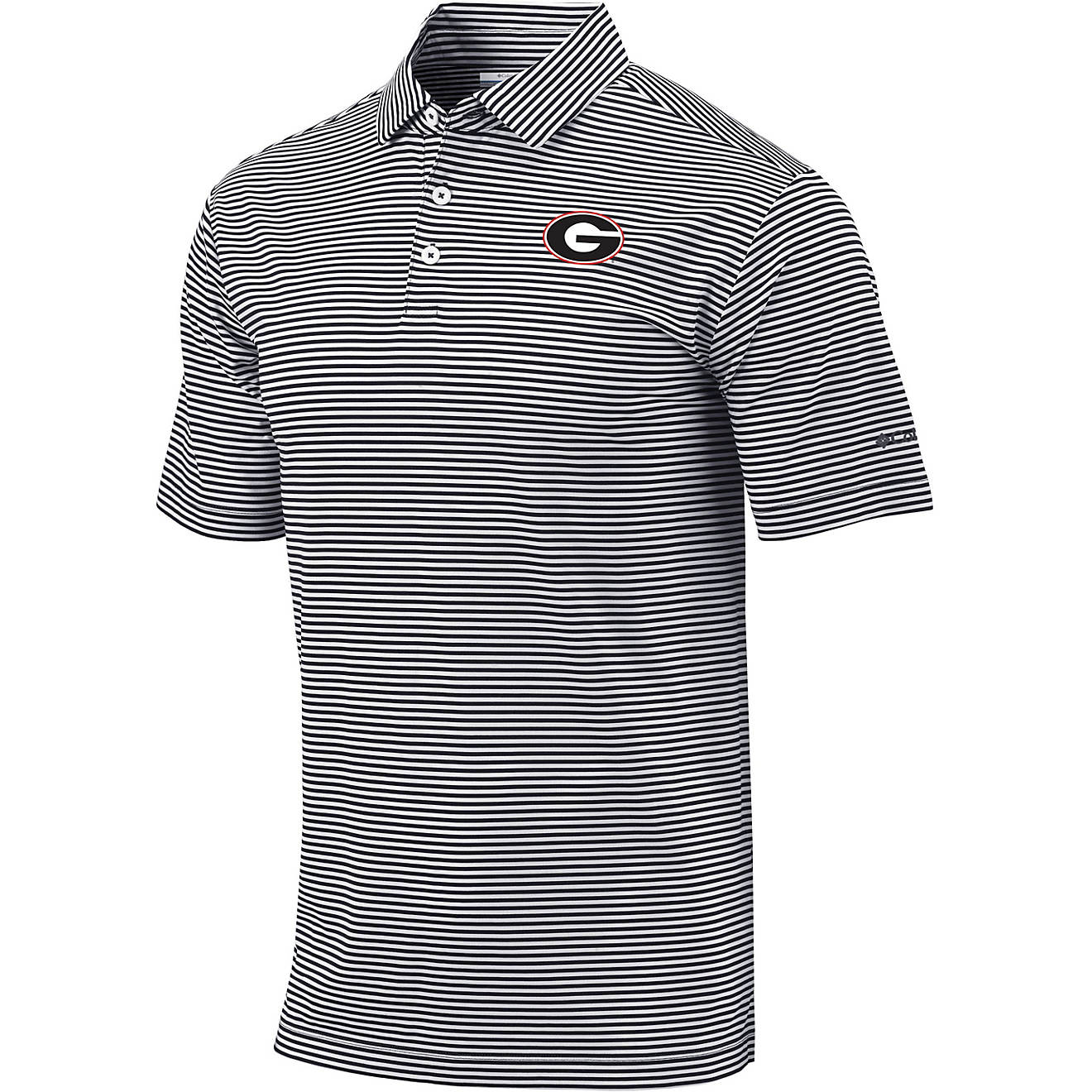 Columbia Sportswear Men's University of Georgia Club Invite Polo Shirt                                                           - view number 1