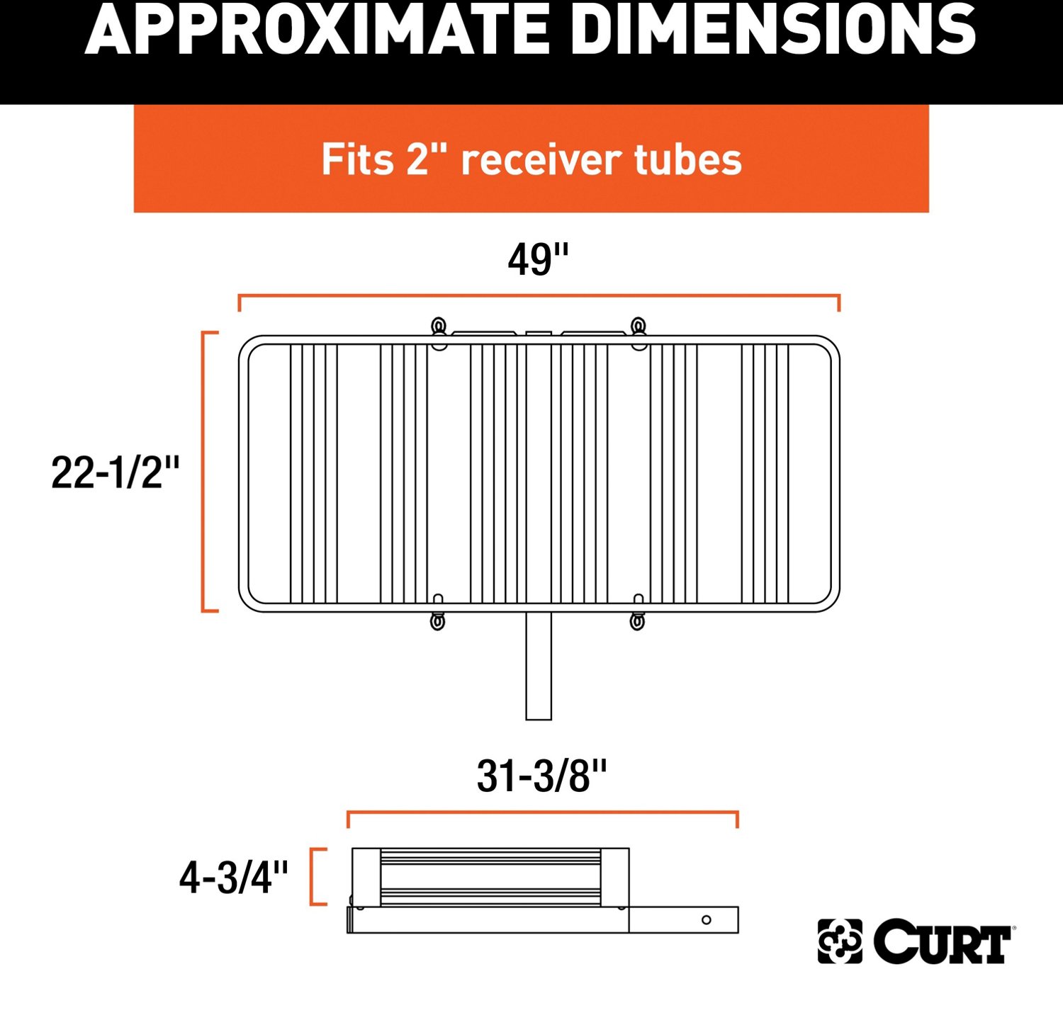 CURT Aluminum Cargo Carrier Academy