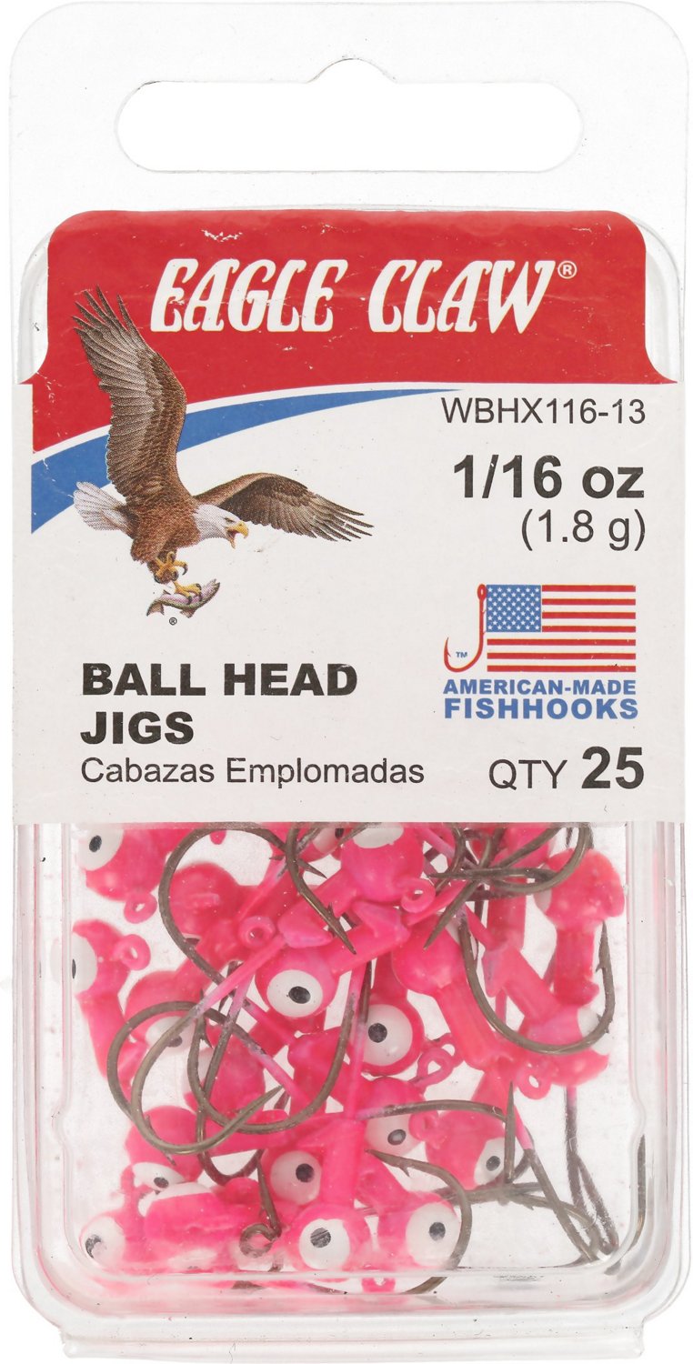 eagle-claw-1-8-oz-ball-head-jig-heads-25-pack-academy