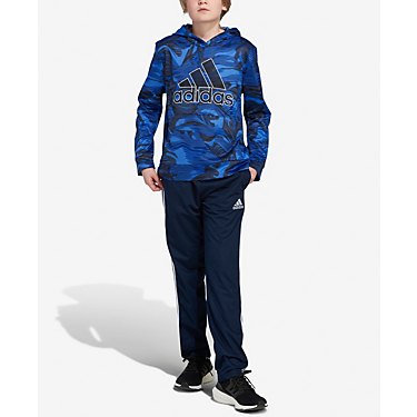 adidas Boys' Allover Print Pullover Hoodie