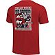 Image One Men's Texas Tech University Comfort Color Retro Poster and Stadium Short Sleeve T-shirt                                - view number 1 image