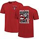 Image One Men's Texas Tech University Comfort Color Retro Poster and Stadium Short Sleeve T-shirt                                - view number 3 image