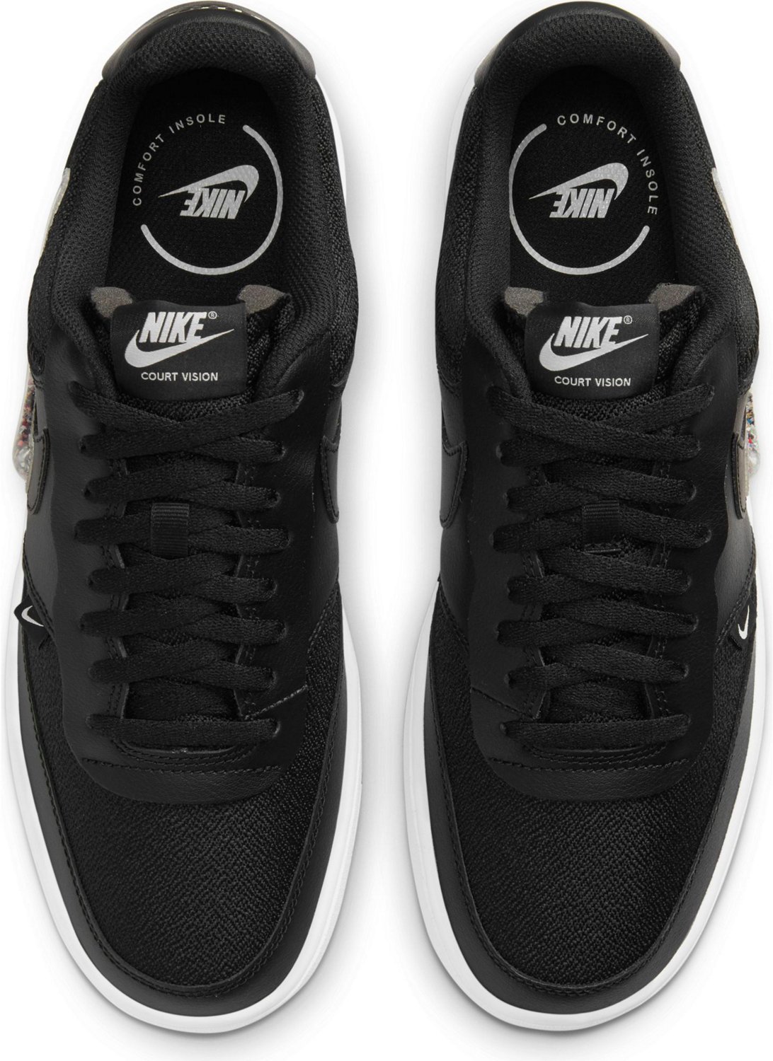 nike mens court vision low lifestyle shoes