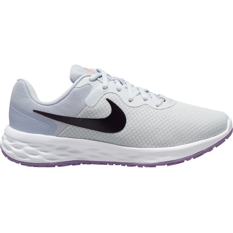 Nike Women's Revolution 6 Next Nature Running Shoes Gray/Purple, 7.5 - Women's Running at Academy Sports product image