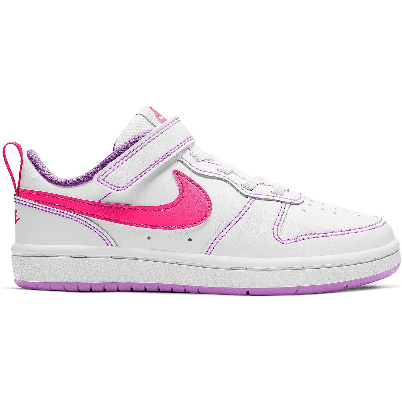 Nike Girls' Court Borough Low 2  Pre-School  Shoes                                                                               - view number 1