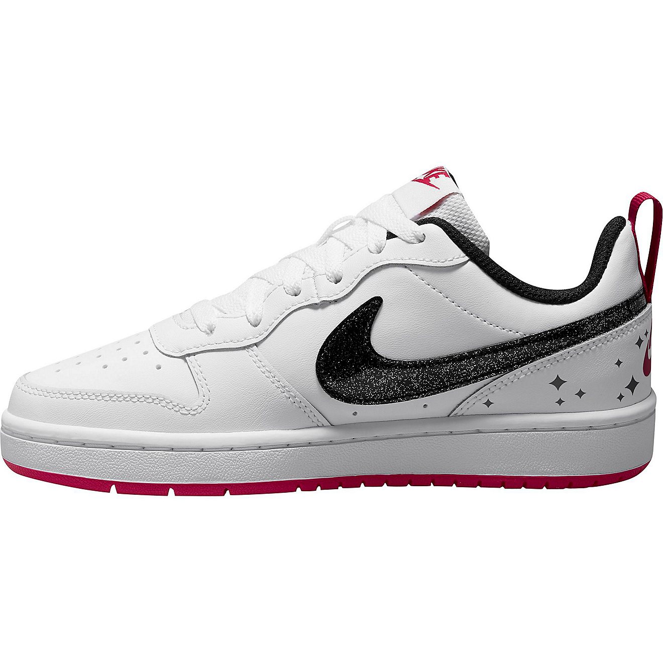 Nike Girls' Grade School Court Borough Low FF Shoes                                                                              - view number 2