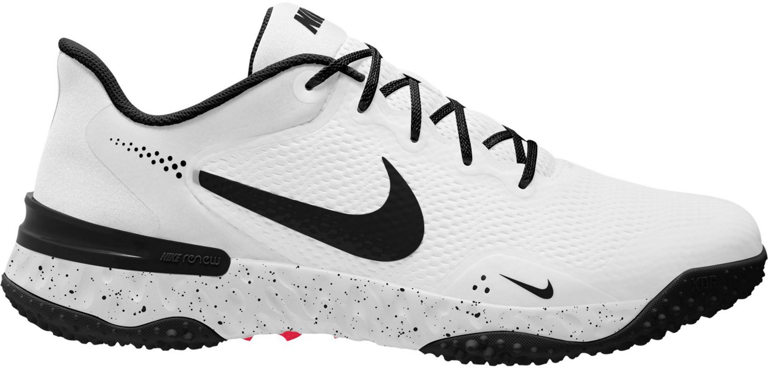 Nike Men's Alpha Hurrache Elite 3 Turf Baseball Cleats Academy