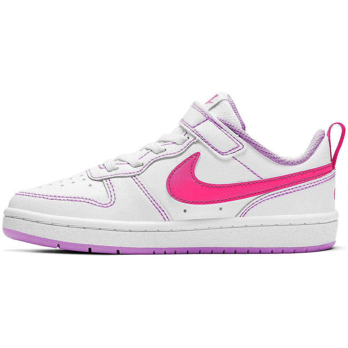 Nike Girls' Court Borough Low 2  Pre-School  Shoes                                                                               - view number 2