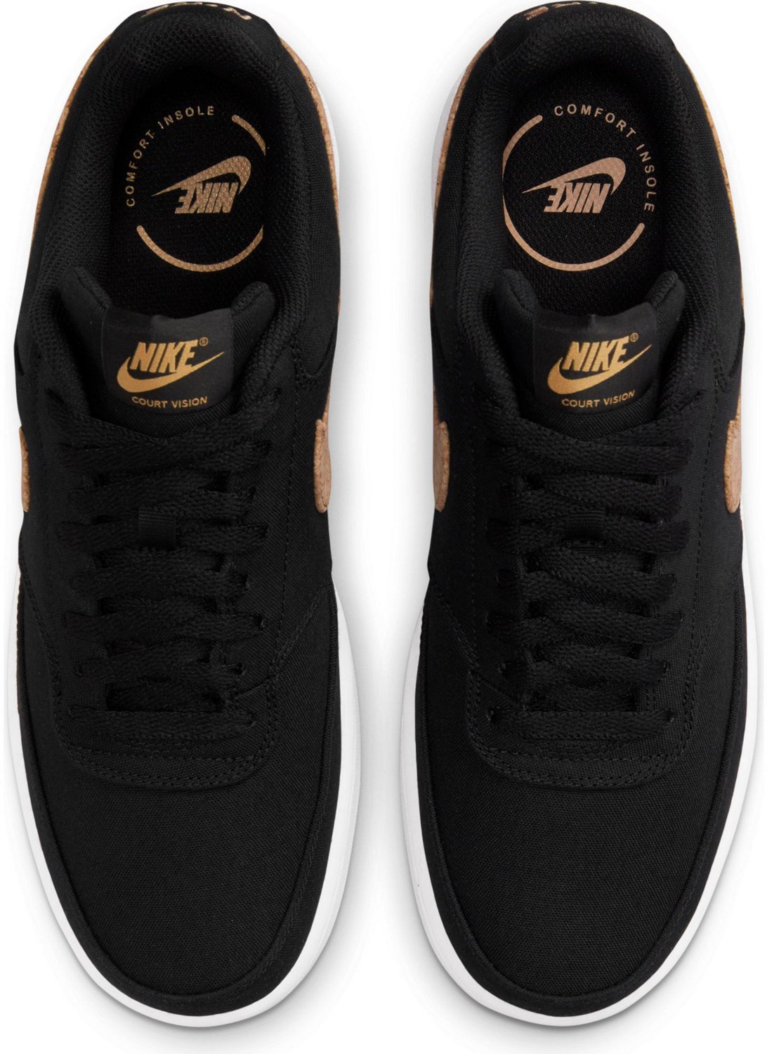 nike mens court vision low lifestyle shoes