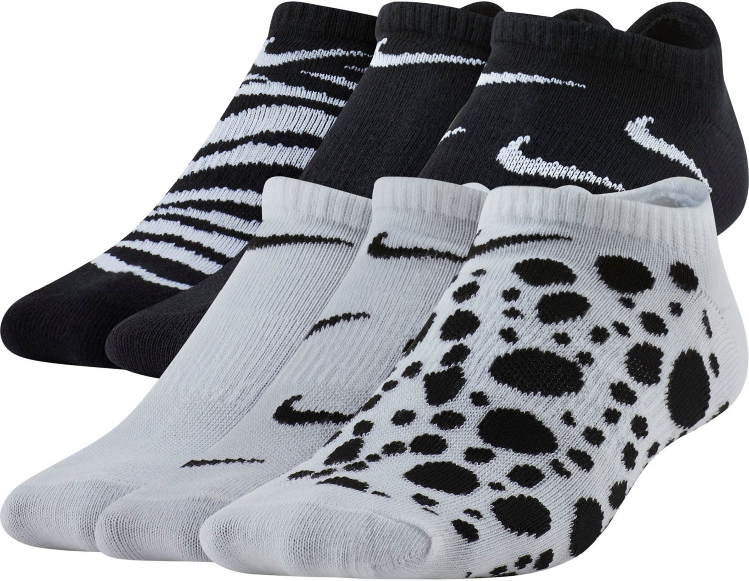 nike leopard socks