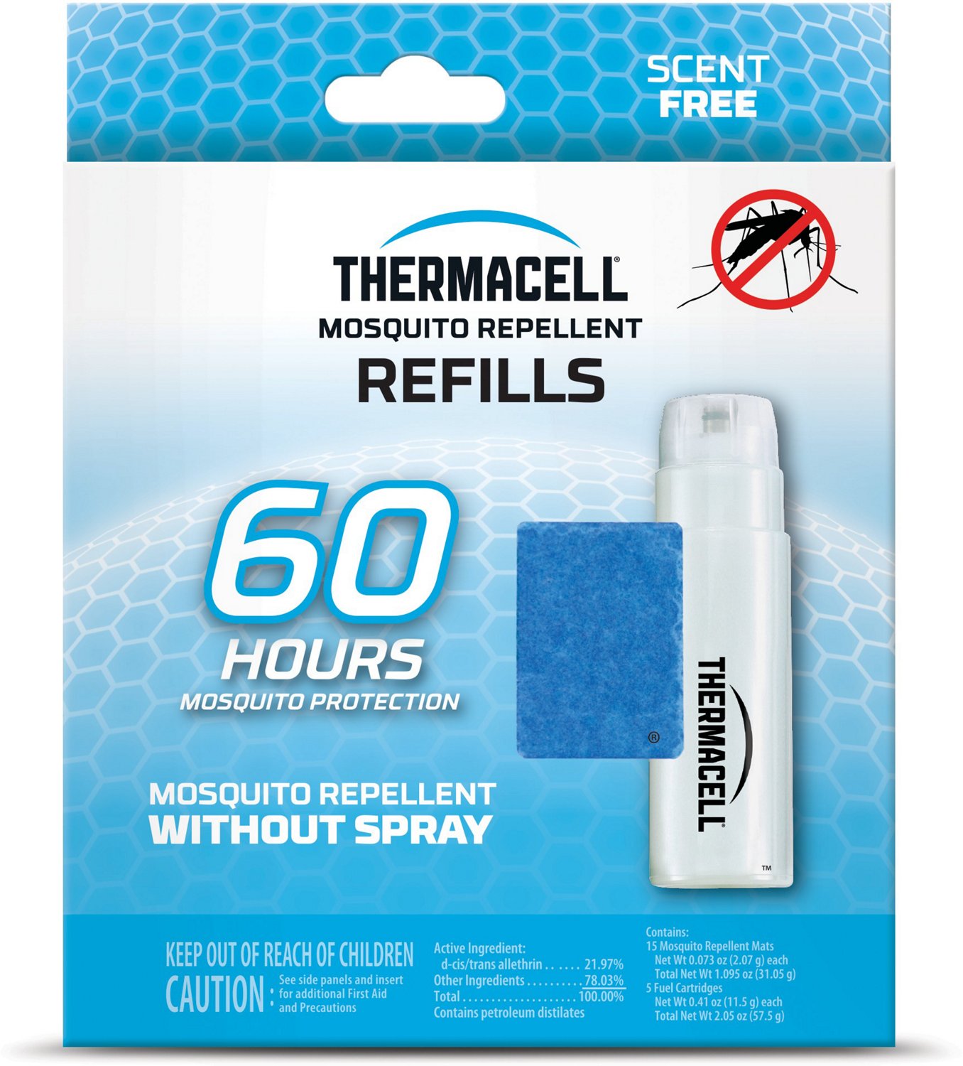 ThermaCELL Original 60Hour Repellant Refill Academy