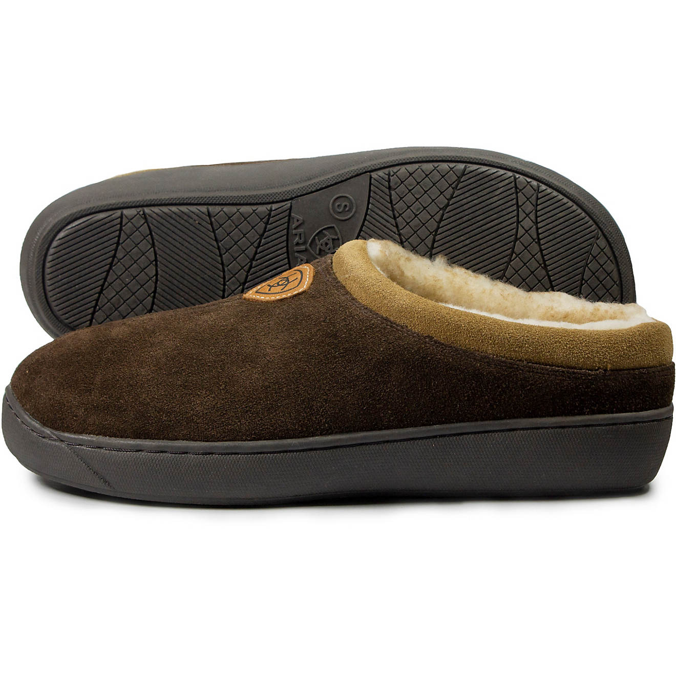 Ariat Men’s Suede Scuff Slippers                                                                                               - view number 1