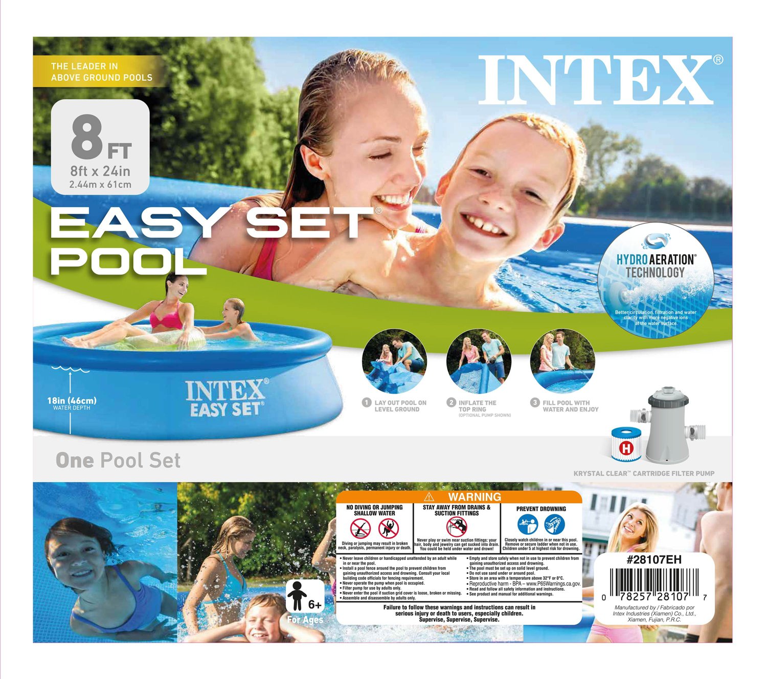 academy intex pool