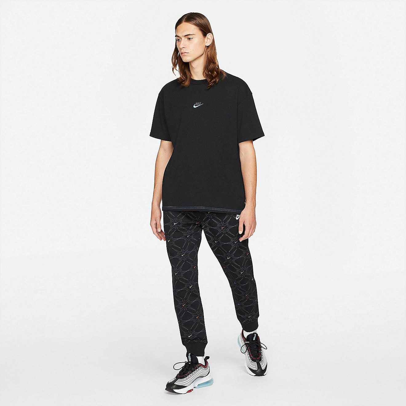 Nike Men's Club Fleece AOP Jogger Pants - view number 6