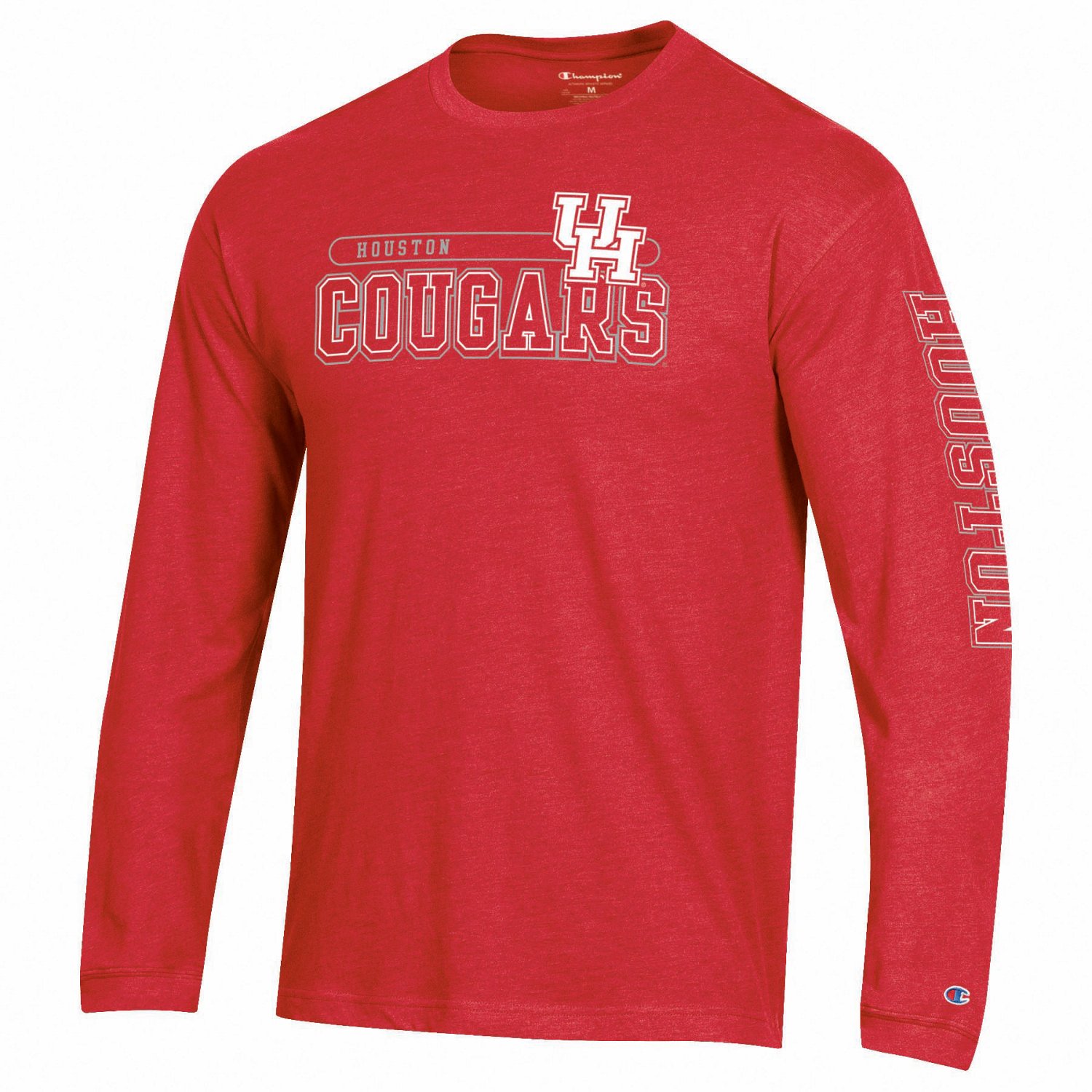 Champion Men's University of Houston Mascot Long Sleeve T-shirt | Academy