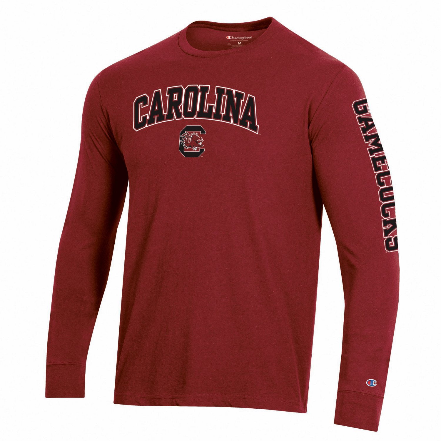 Champion Men's University of South Carolina Team Arch Long Sleeve T ...
