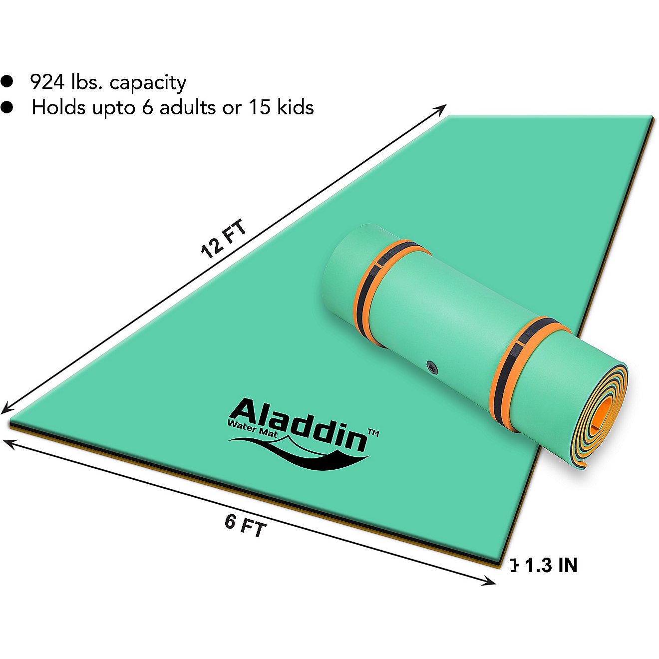 Aladdin 18 ft x 6 ft Floating Water Mat                                                                                          - view number 2