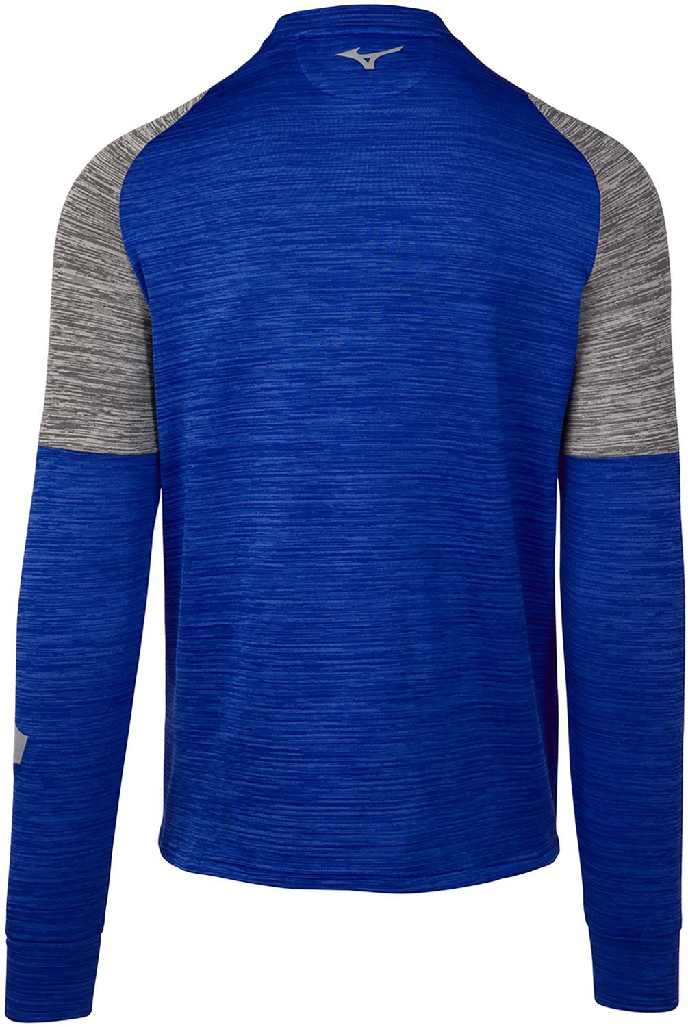 Mizuno Men's Velocity Long Sleeve Crew Neck Shirt Academy
