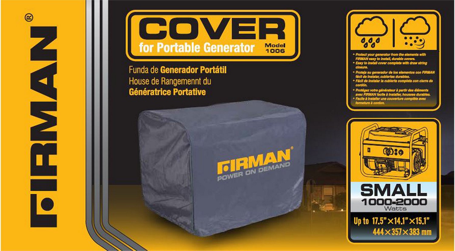 Firman Portable Small Generator Cover Academy