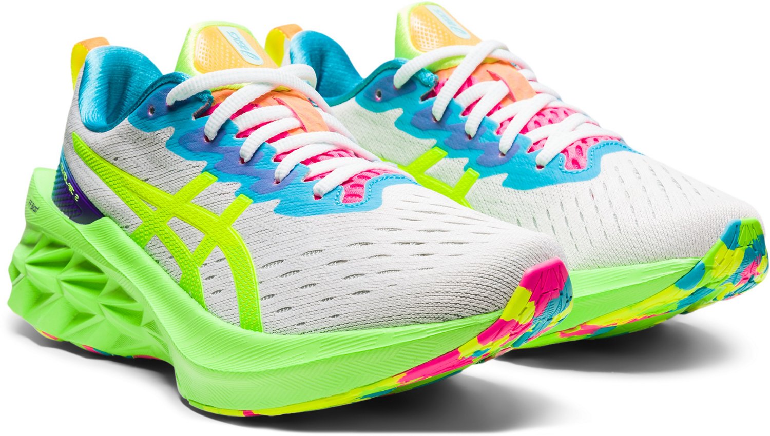 Asics Women S Novablast 2 Run In Color Running Shoes Academy