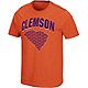 Colosseum Athletics Men's Clemson University Back to the Future Short Sleeve T-shirt                                             - view number 1 image