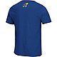Colosseum Athletics Men's University of Kansas Back to the Future Short Sleeve T-shirt                                           - view number 2 image
