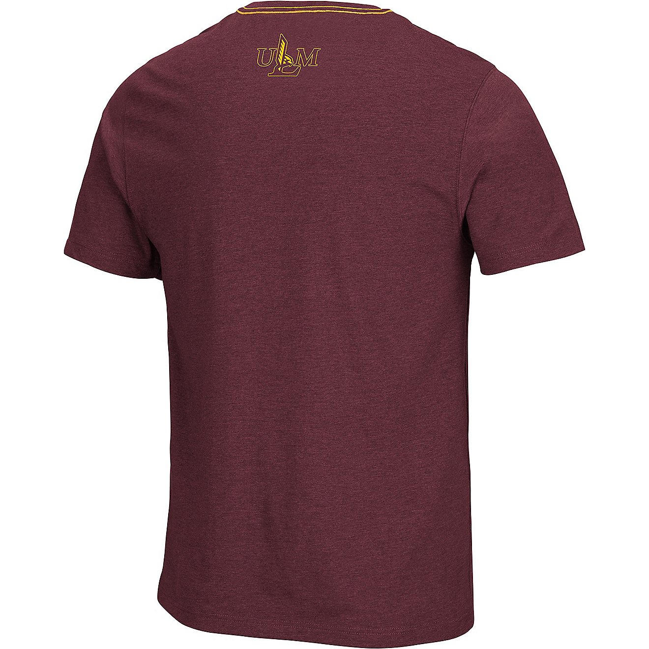 Colosseum Athletics Men's University of Louisiana at Monroe Back to the Future Short Sleeve T-shirt                              - view number 2