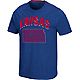 Colosseum Athletics Men's University of Kansas Back to the Future Short Sleeve T-shirt                                           - view number 1 image