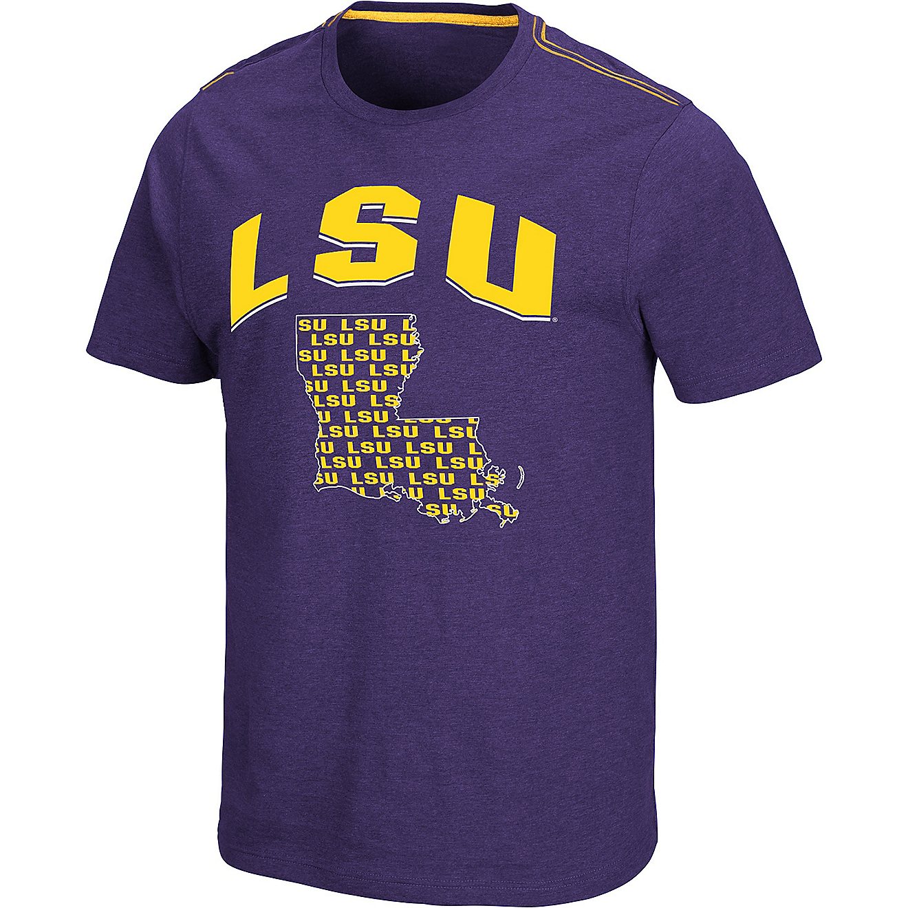 Colosseum Athletics Men's Louisiana State University Back to the Future Short Sleeve T-shirt                                     - view number 1