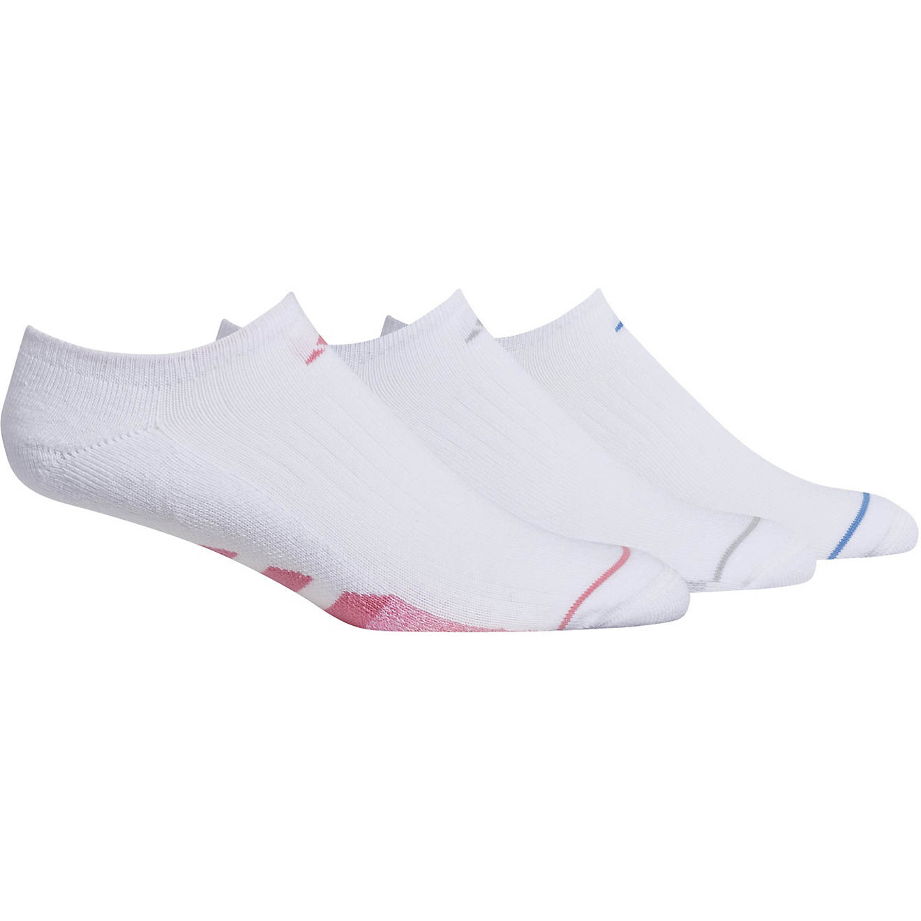 adidas Women's Cushioned II No Show Socks 3 Pack                                                                                 - view number 1