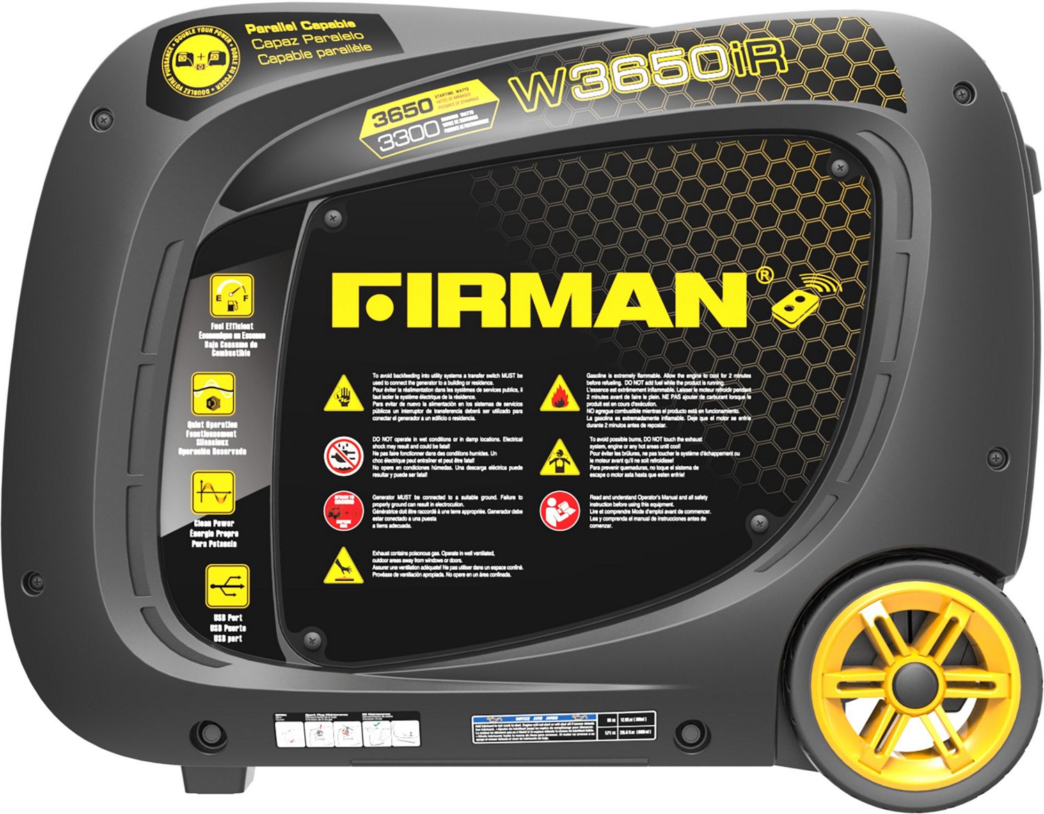 Firman 3650 Generator With Remote Start