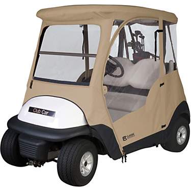 Classic Accessories Fairway 2-Person Club Car Precedent Golf Cart Enclosure                                                     