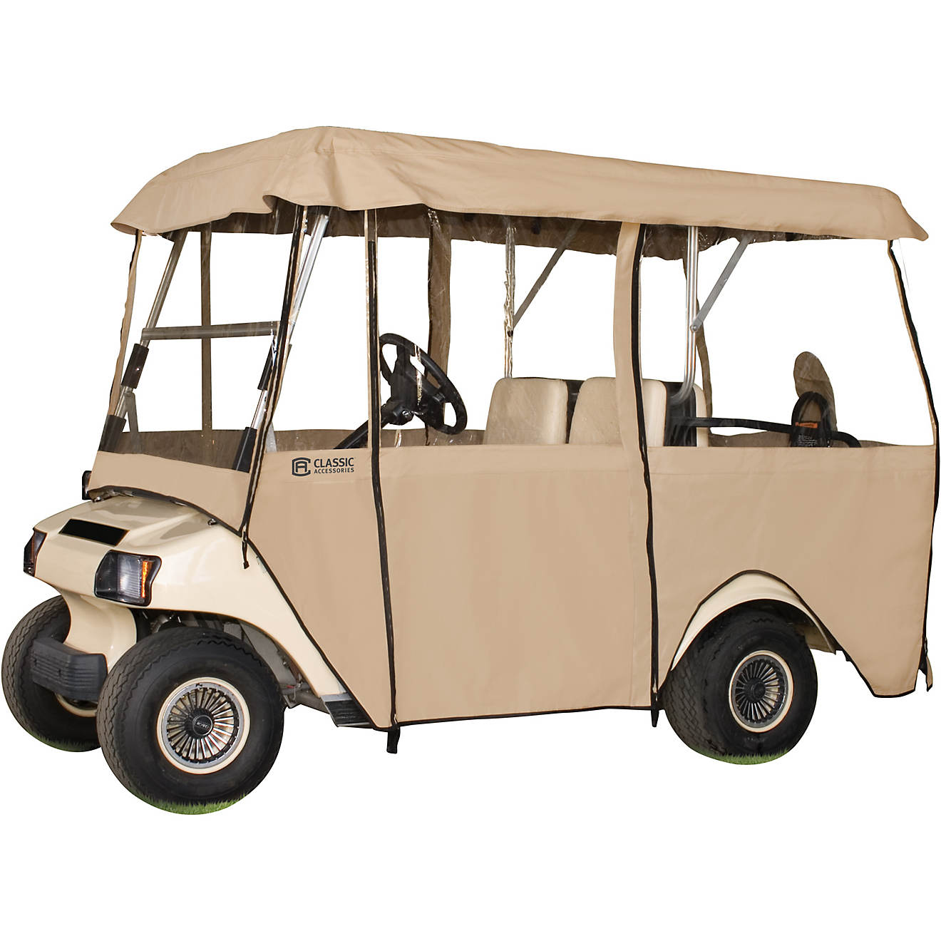 Classic Accessories 4-Person Deluxe 4-Sided Golf Cart Enclosure                                                                  - view number 1