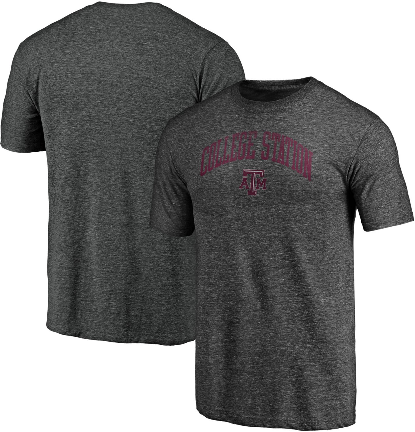 Texas A&M University Men's TriBlend Arched City Graphic T-shirt | Academy